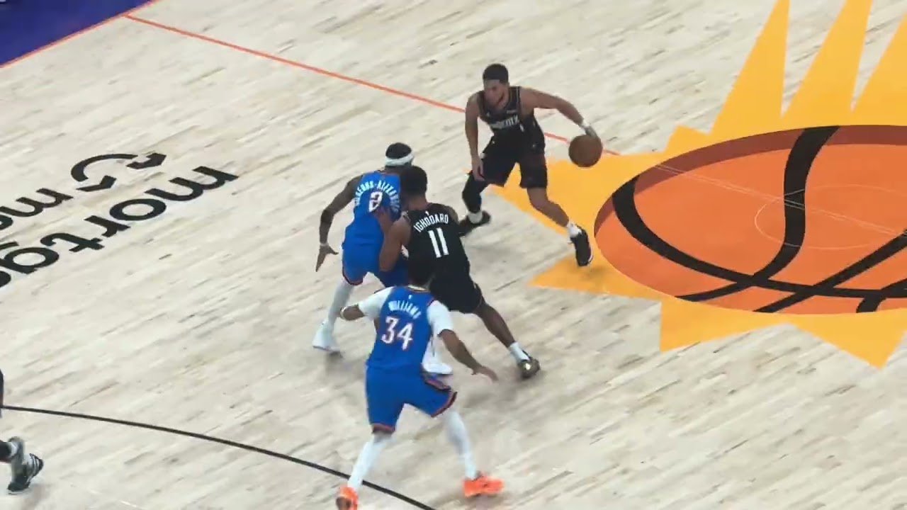 Phoenix Suns VS Oklahoma City Thunders on January 4th, 2026 