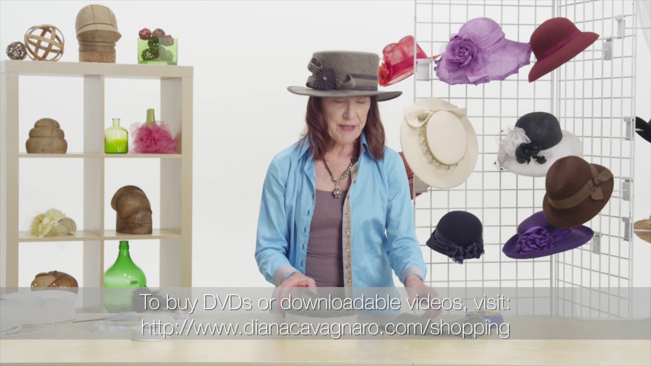 How To Make a Pillbox Hat: Diana Cavagnaro