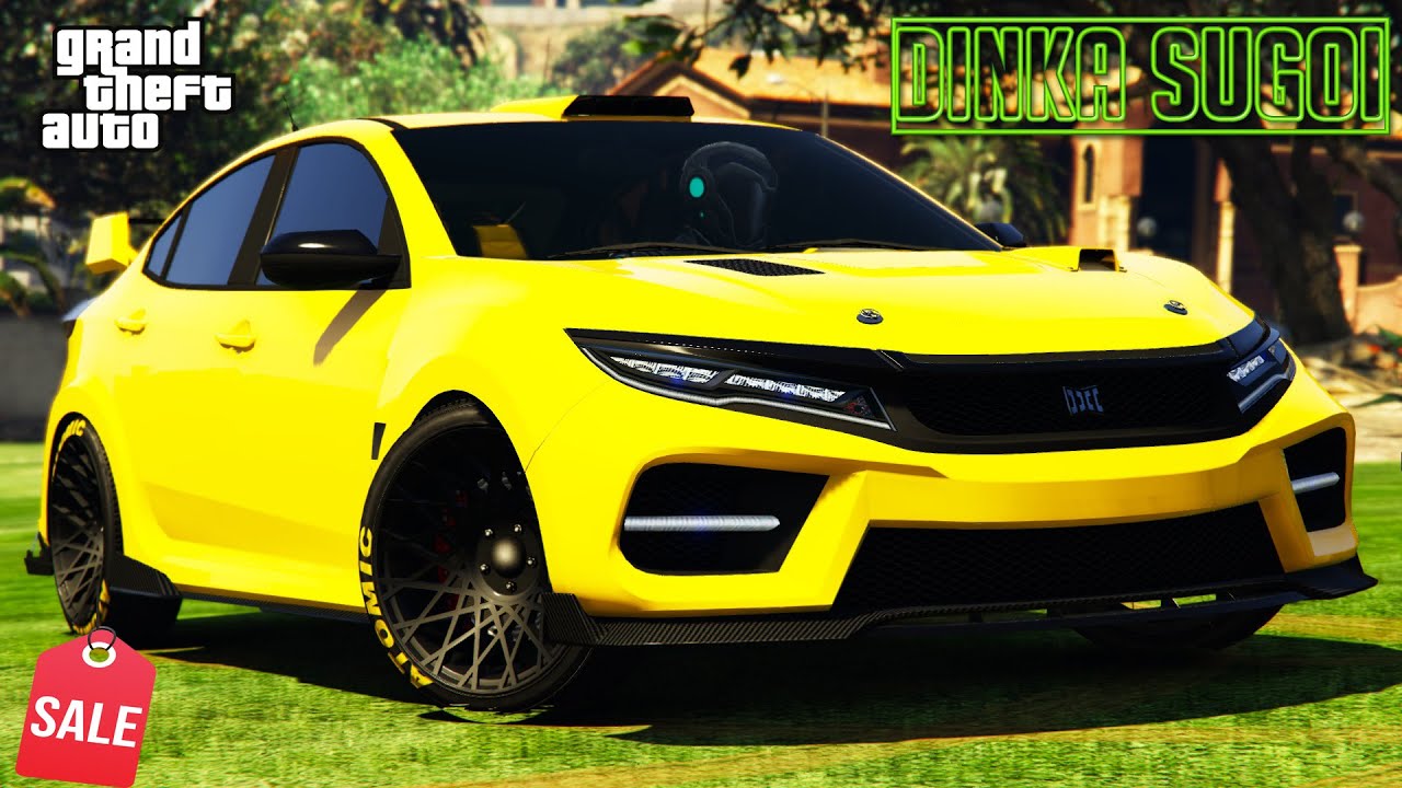 Dinka Sugoi CLEAN Review & Best Customization SALE NOW! GTA 5 Online - Honda Civic Type R FK8! NEW