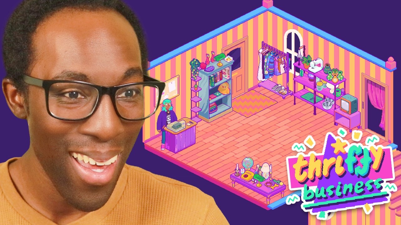 I'm obsessed with this Cozy THRIFT STORE game (Thrifty Business)  [Indie Dev Day - 9]