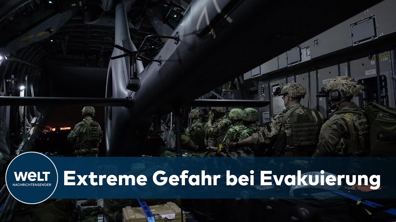 CHAOS IN AFGHANISTAN: Erstes Gefecht für Bundeswehr am Flughafen in Kabul | WELT Thema