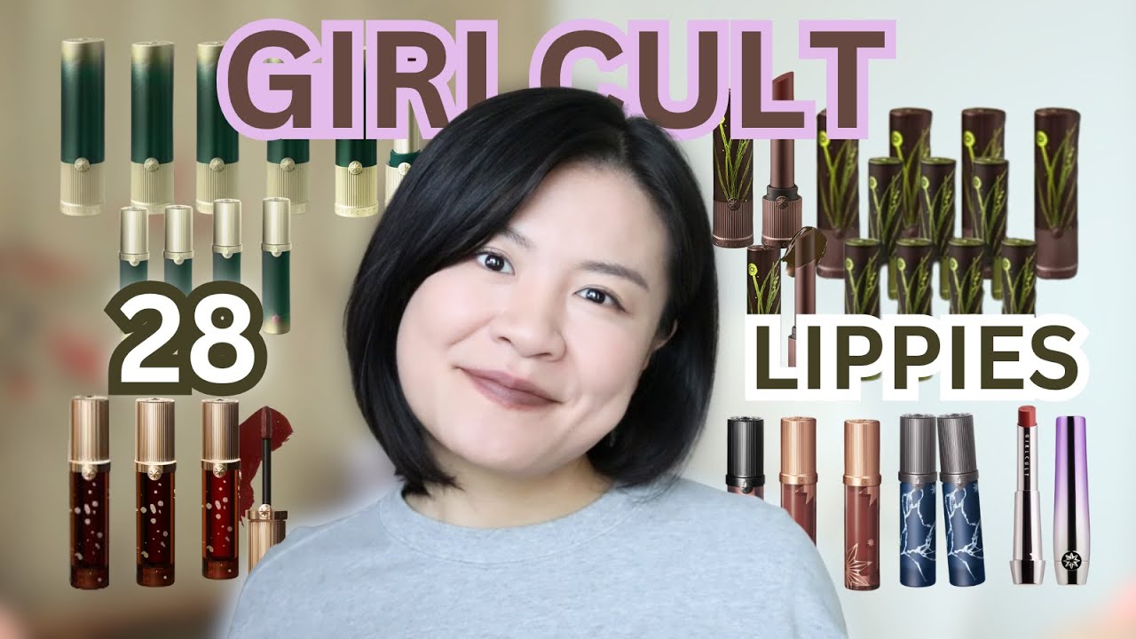 Всё, что вам нужно знать о помадах Girlcult Lippies! Все формулы для губ подробно описаны. Свотчи...