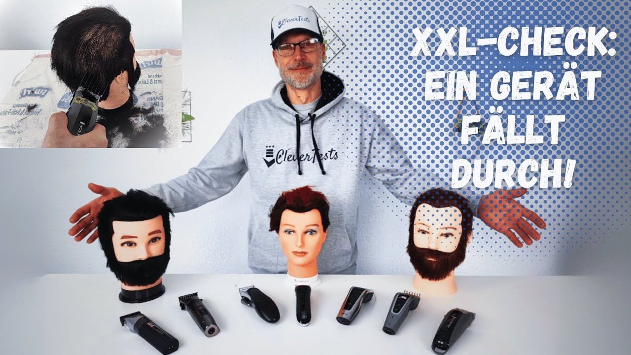 XXL Haarschneider Test ✅ Über 7 Geräte geprüft - Eines enttäuscht stark! | Welcher ist der Beste?