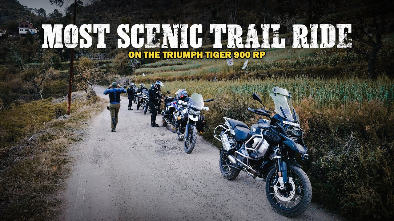 MOST BEAUTIFUL TRAIL RIDE NEAR SOLAN HIMACHAL | TIGER 900 RALLY PRO 2025