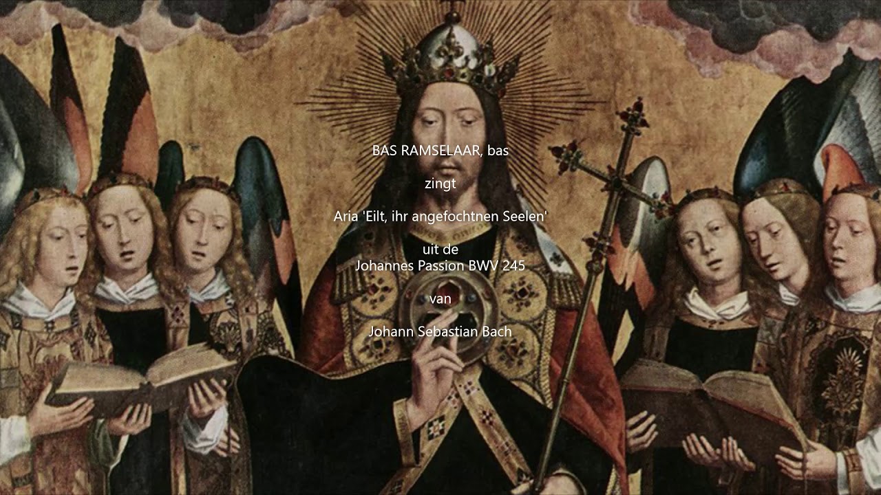 Bas Ramselaar, bas zingt 'Eilt, ihr angefochtnen Seelen' uit de Johannes Passion van Joh. Seb. Bach