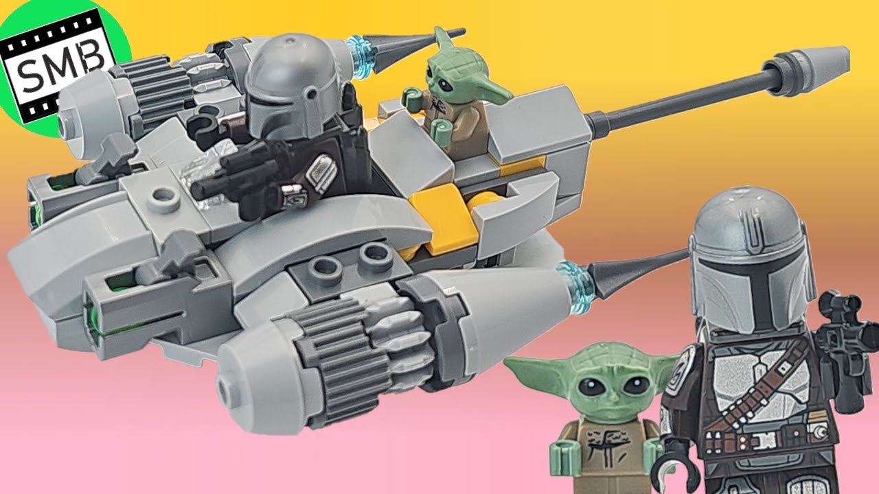 LEGO Star Wars 75363 - The Mandalorian N 1 Starfighter Microfighter *SPEED BUILD* review