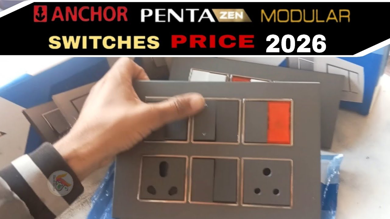 Anchor modular switch price | Anchor penta zen | Anchor penta modular switches price 2026