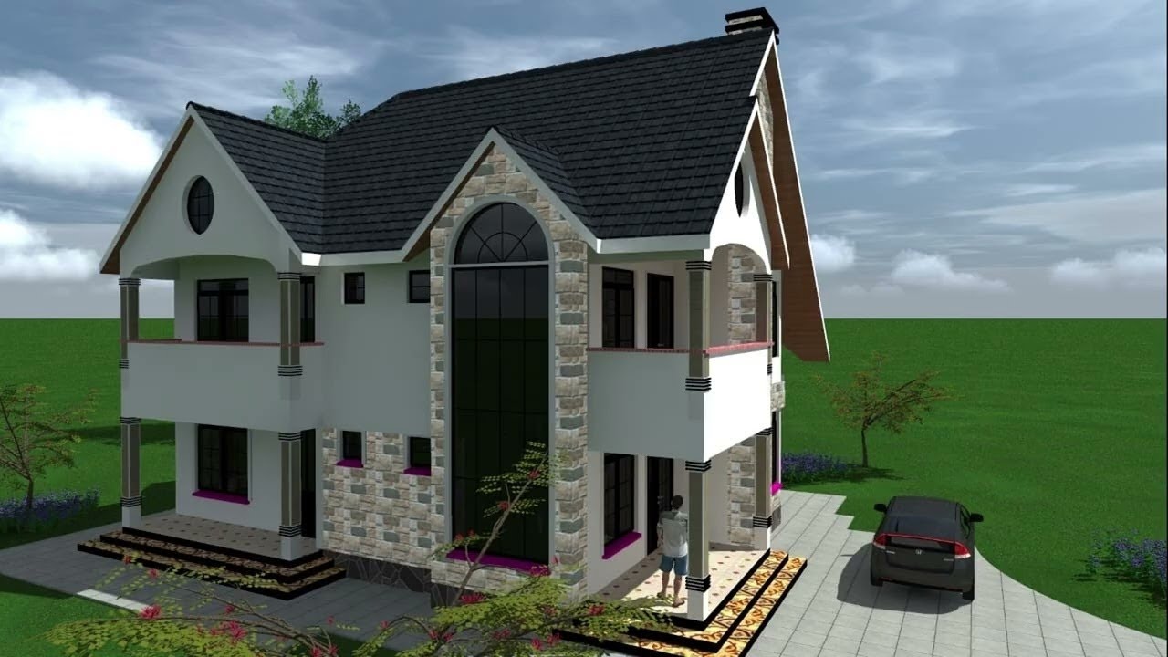 Bungalow House Design in Kenya
