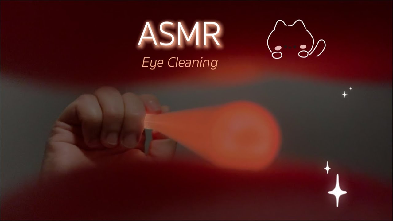 ASMR First-person Eye Cleaning 👁️