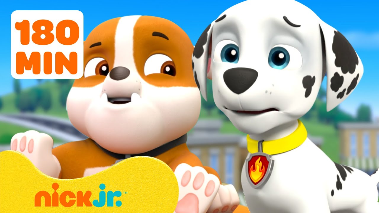 Paw Patrol | ¡PAW Patrol Tiene Muchos Sentimientos! Con Rubble 💗 180 Minutos | Nick Jr. en Español