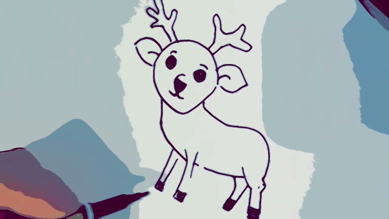 How to Draw a Deer 🦌/Easy Drawing for Kids/Stories in Color🎨 Welcome to Stories in Color! 🌙