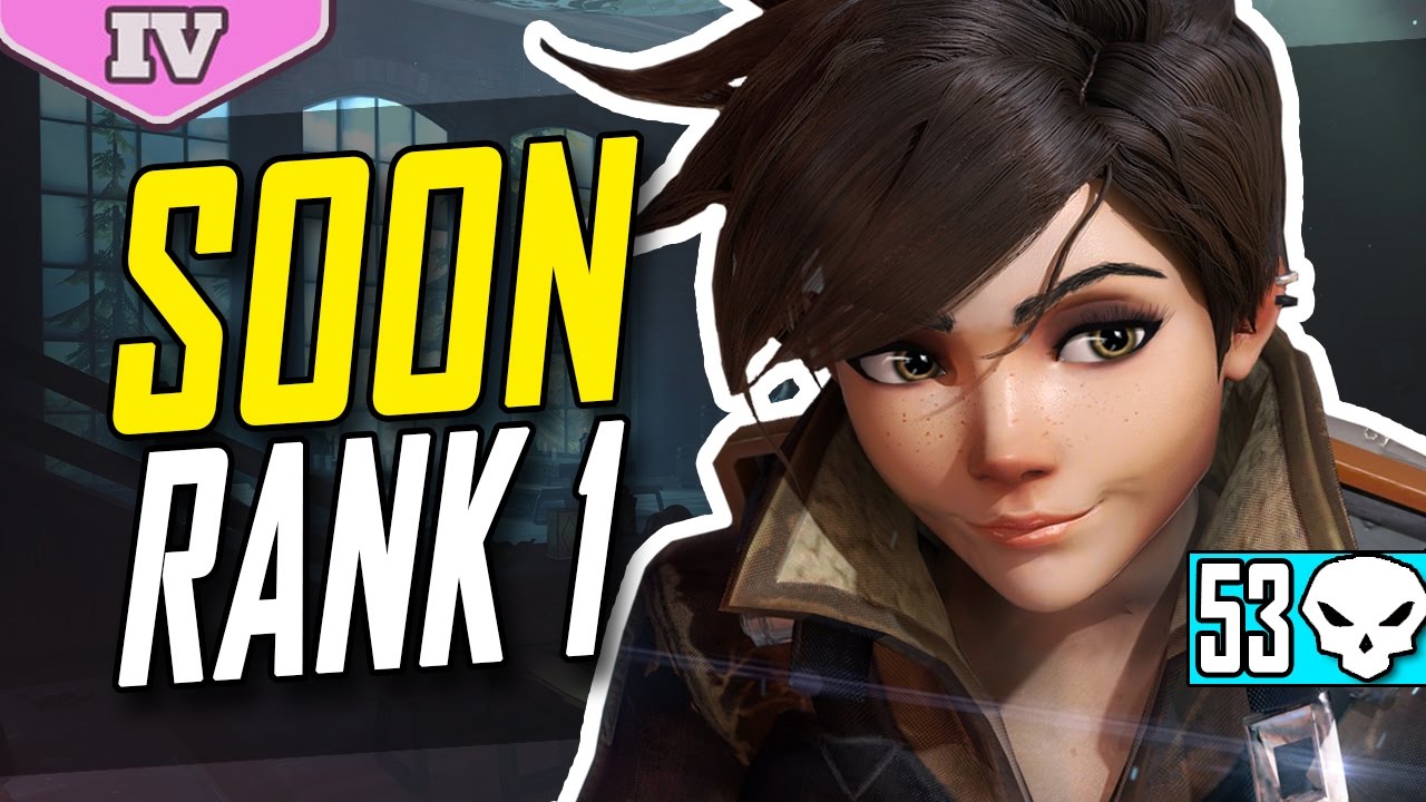 [RANK 1] ROGUE SOON BEST TRACER IN THE WORLD  53 ELIMS! [ OVERWATCH  SEASON 4 ]