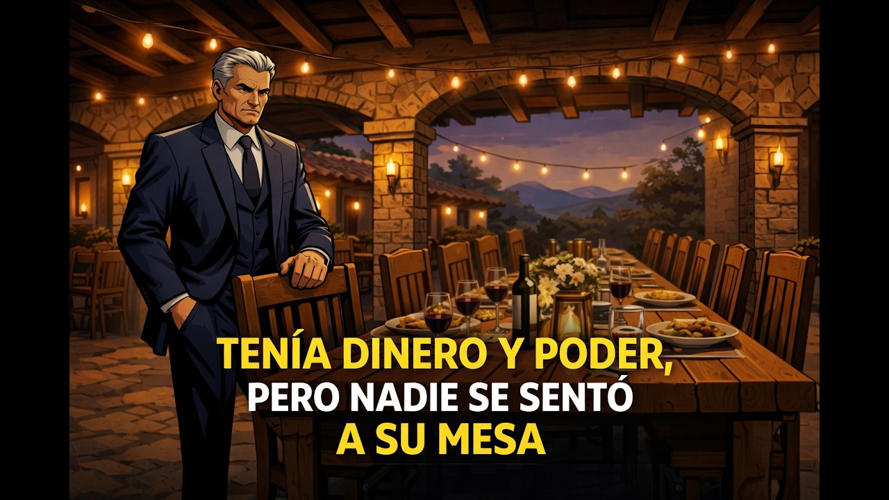 TENIA DINERO Y PODER PERO NADIE SE SENTO A SU MESA