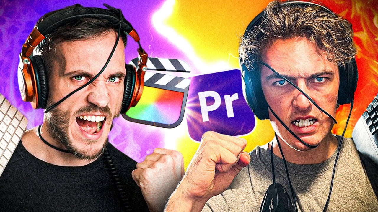 Я сразился со своим соперником на YouTube в эпической битве монтажа (@FilmBooth)