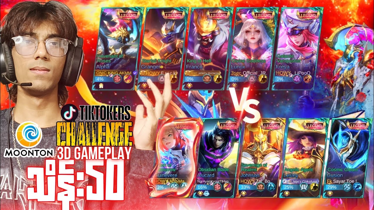 Tiktokerတွေ Legend Skinတွေနဲ့ $1000 Challengeအတွက်တီးကုန်ကြပီ..