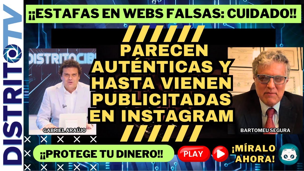 DistritoCiber - Estafas en Webs Falsas: ¡Protege tu Dinero! 💻🚫