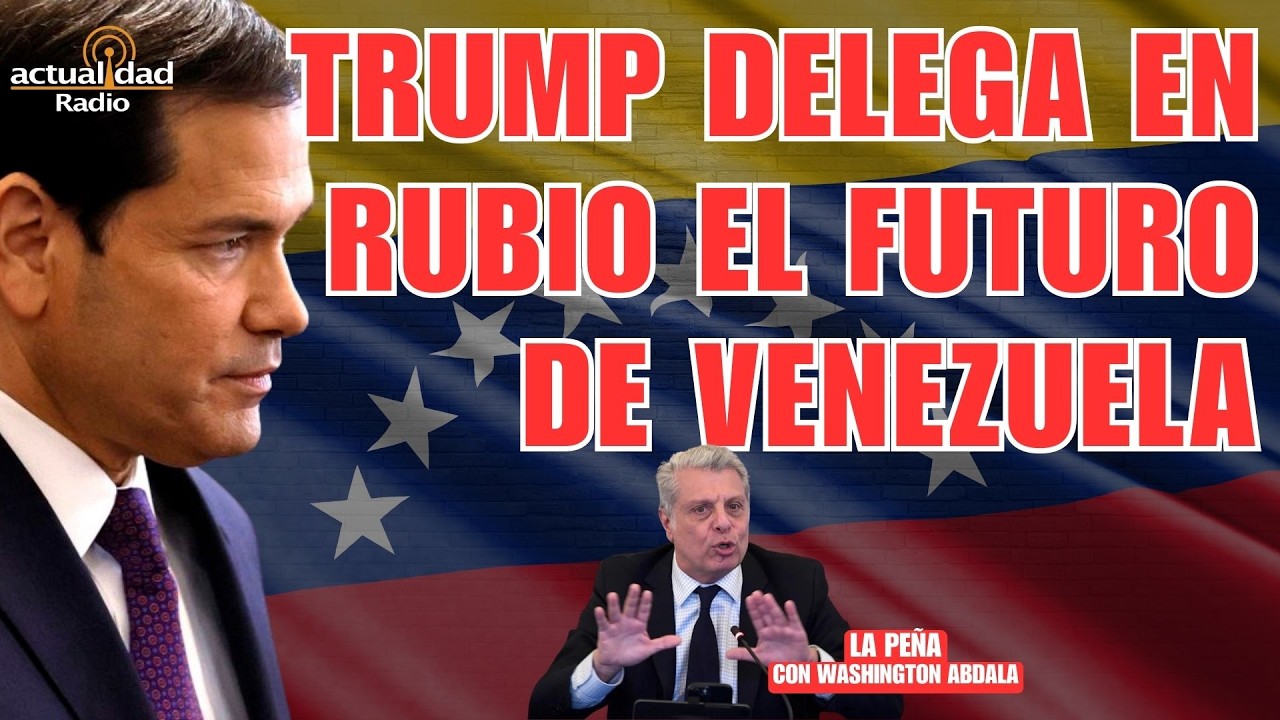 Marco Rubio: la clave para elecciones en Venezuela | La Peña con Ricardo Brown y Cesar Miguel Rondon