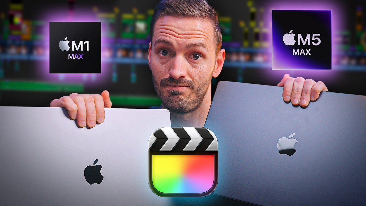 M1 Max против M5 Max: стоит ли обновляться для Final Cut Pro?