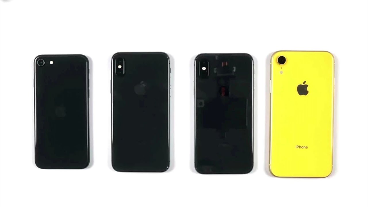 iPhone SE 2 Vs iPhone X Vs iPhone Xs Vs iPhone Xr | SPEED TEST