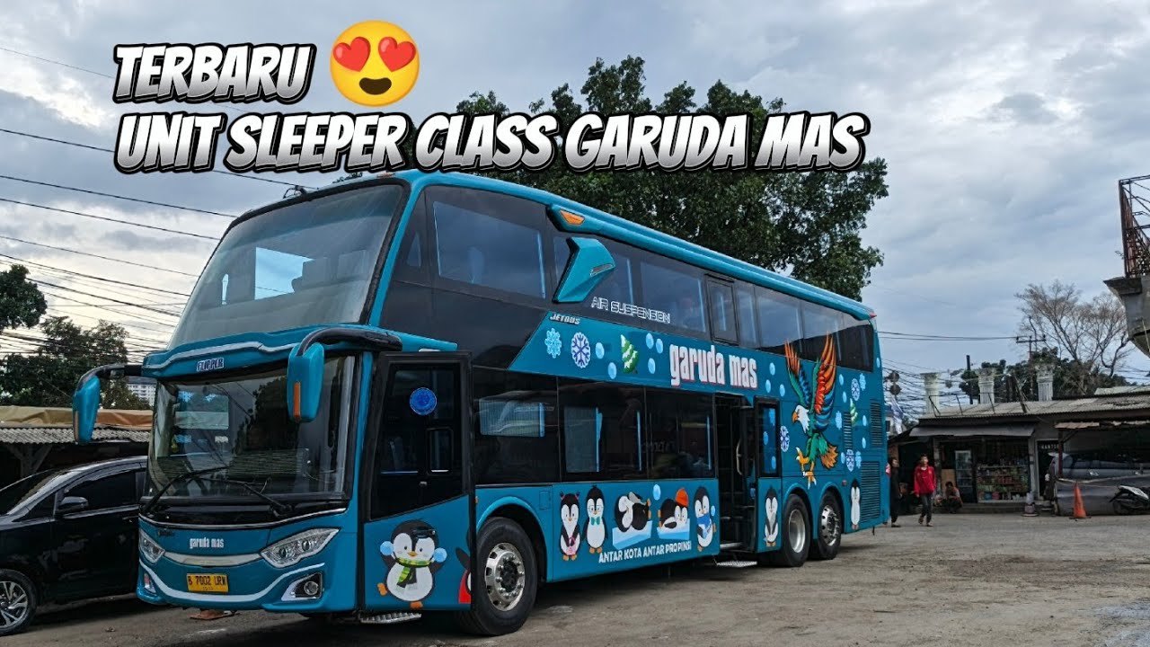 WAAWWWW SUPER MEWAH SLEPER CLASS GARUDA MAS JAKARTA-MALANG |HUNTING BUS TERMINAL PONDOK PINANG