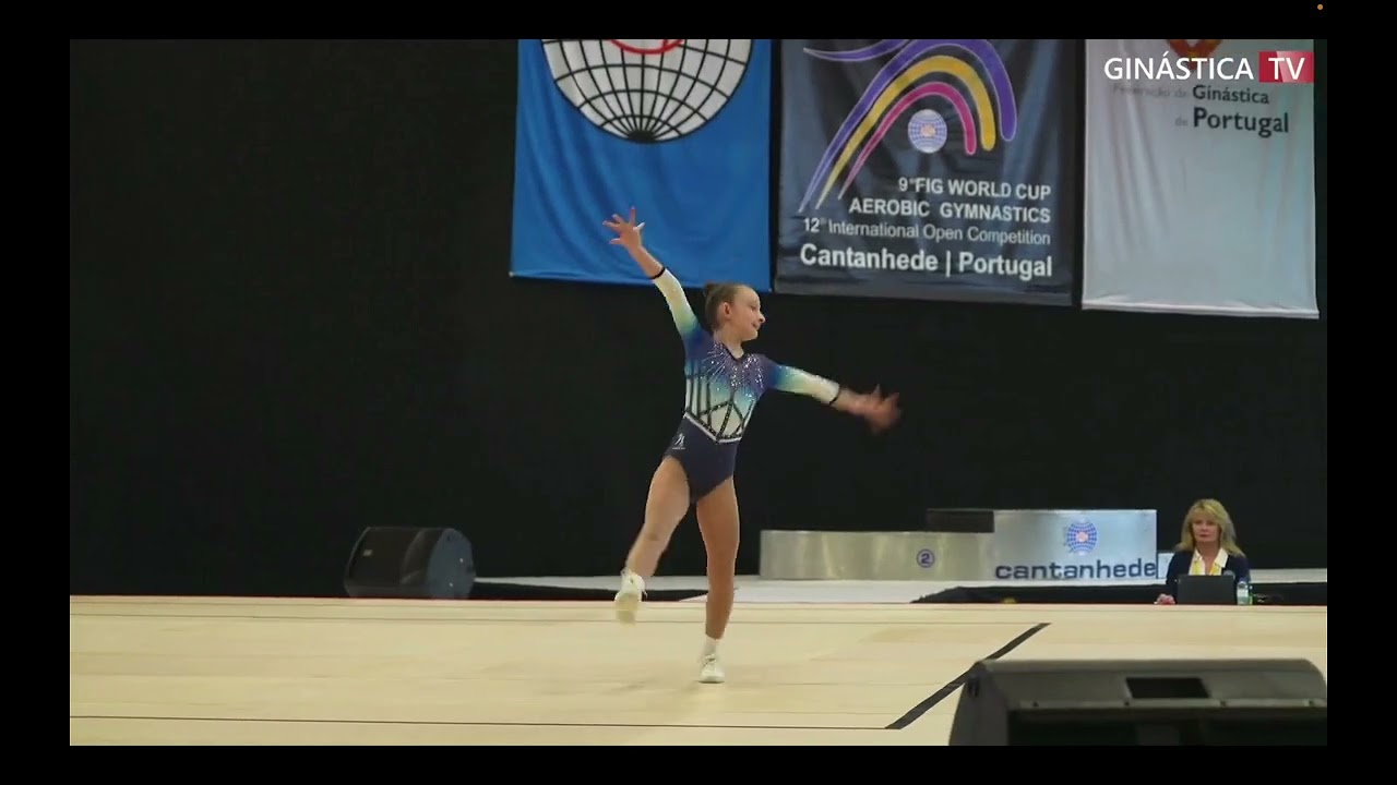 CLAESENS Milla (FRA) - YOUTH IW qualifications  Aerobic gymnastic Fig open 2024, CANTANHEDE