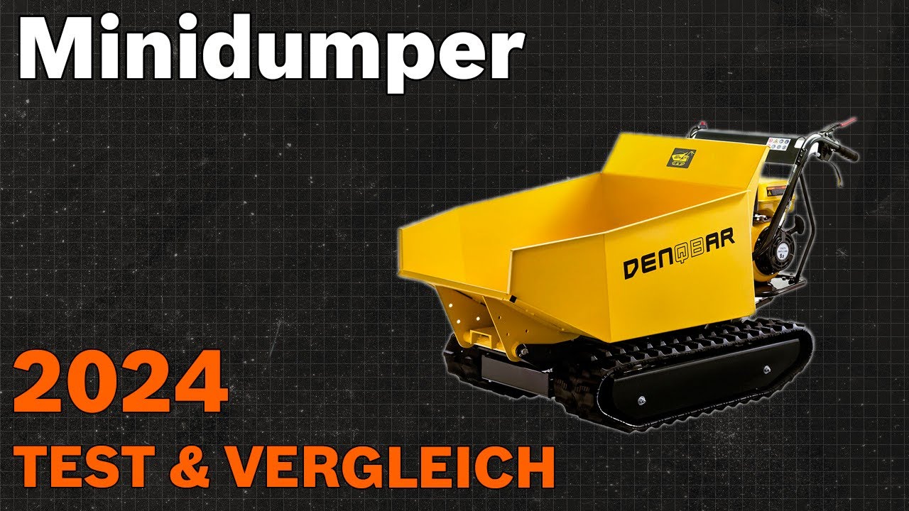 TOP–7. Die besten Minidumper. Test & Vergleich 2024 | Deutsch