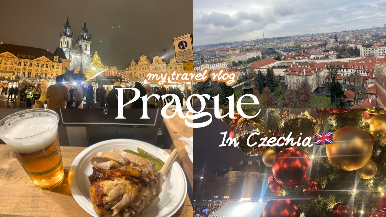 【女子ひとり旅】Prague Christmas markets,プラハ クリスマスマーケット, 一人旅,ロンドンワーホリの日常