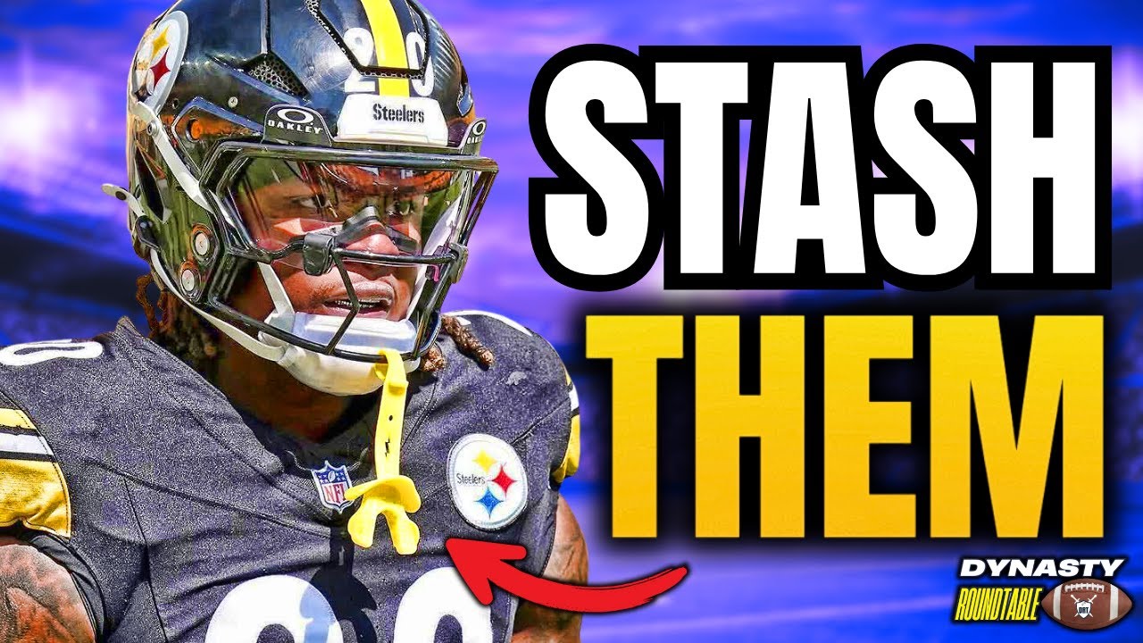 20 MUST STASH Players in Dynasty Fantasy Football (Acquire Them Before Their Values EXPLODE)
