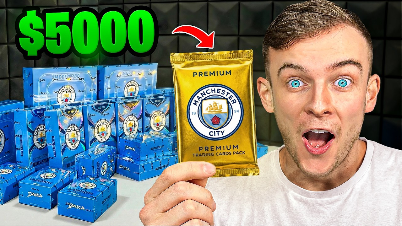Я открыл Manchester City packs на $5,000!