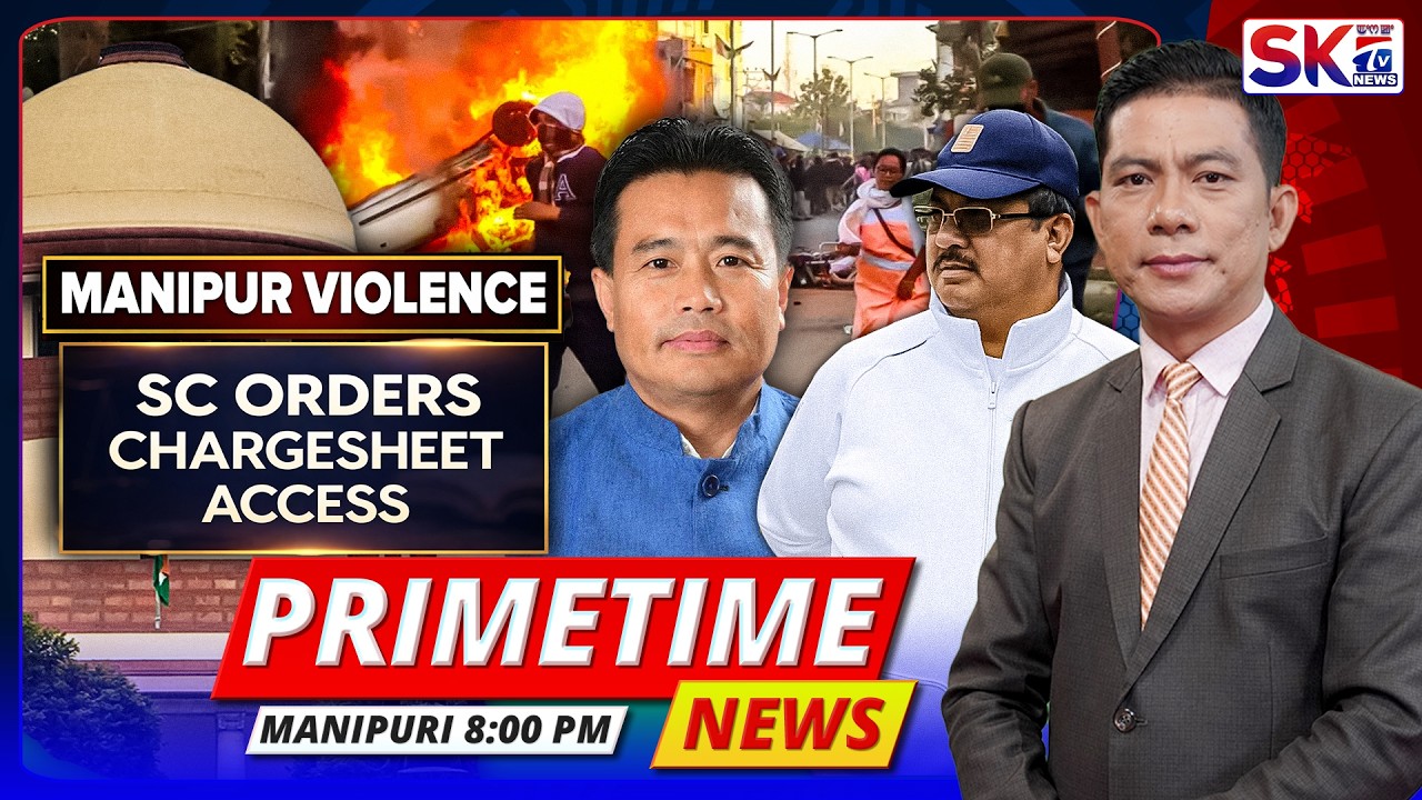 SKTV'S PRIMETIME MANIPURI NEWS [27/02/26 - 08:00 PM] [LIVE]