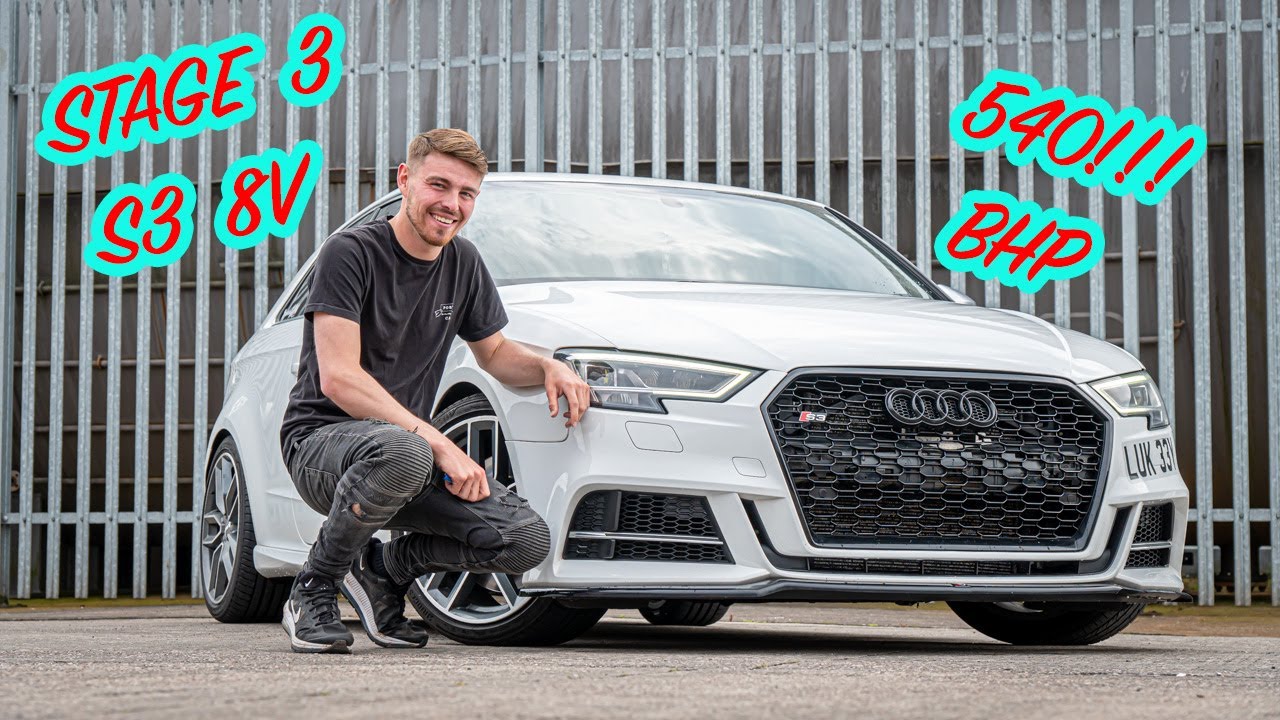 Audi S3 8v | Stage 3 | 540 Bhp