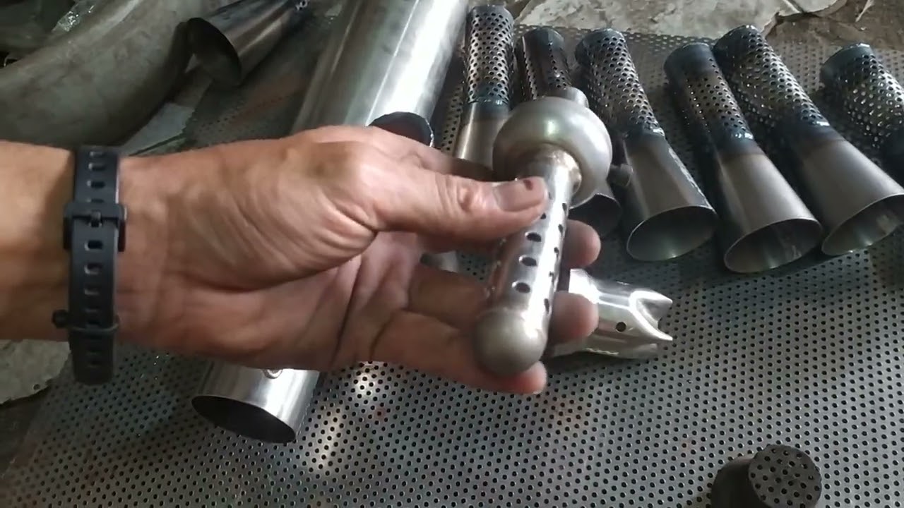 penjelasan tentang peredam knalpot racing atau DBkiller knalpot inlet 50mm
