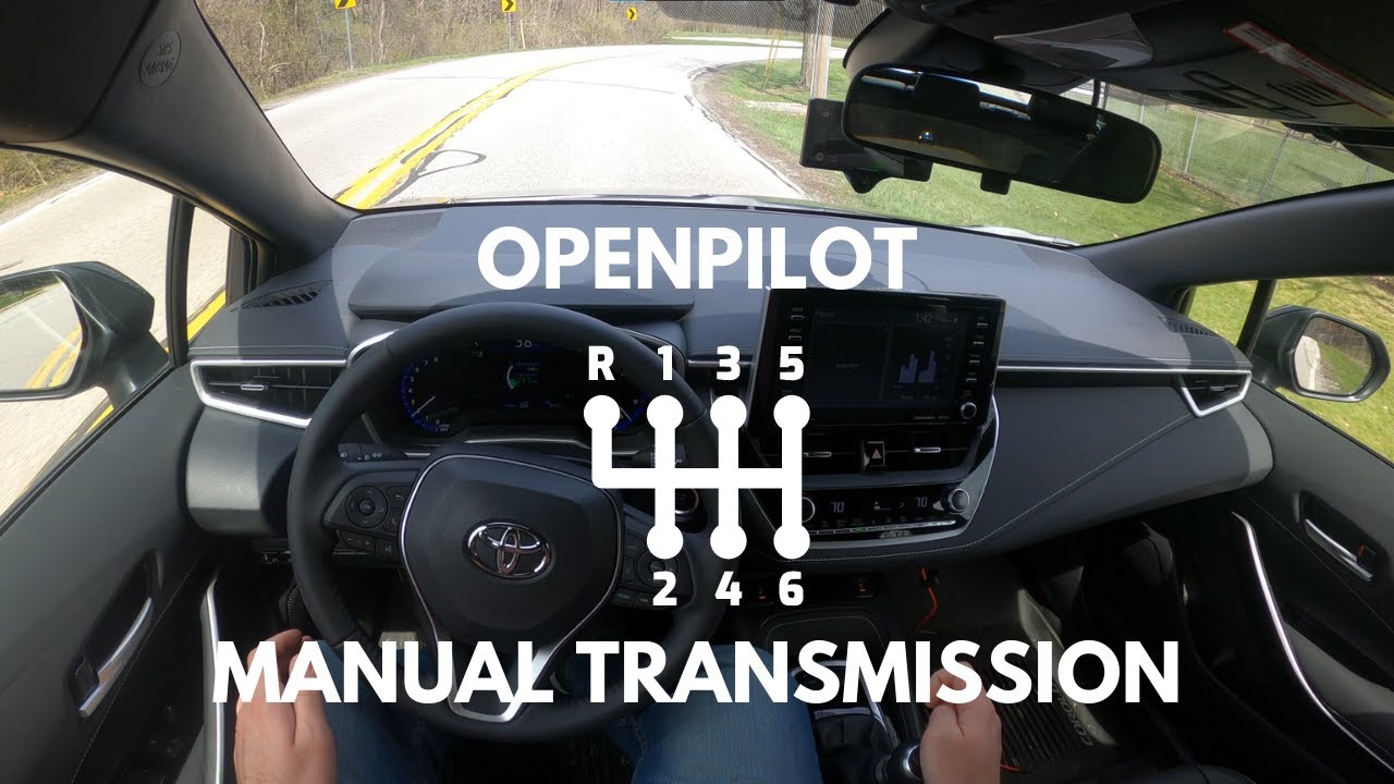 Openpilot Toyota Manual Transmission (6MT) Comma 3 Demo (sunnypilot)