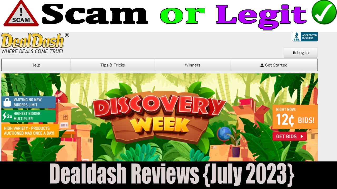 Dealdash Reviews (July 2023) Is Fake Or Real | Watch Video Now | Scam Advisor Report