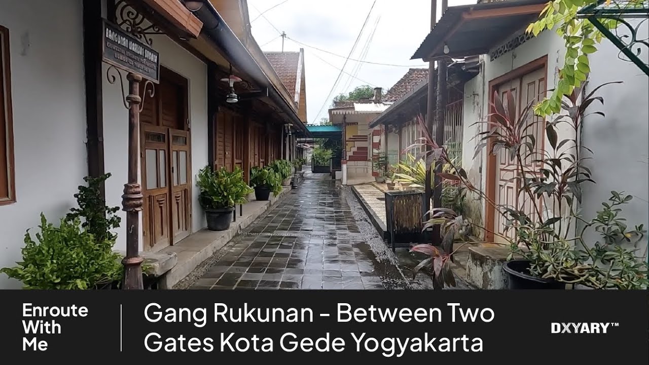 GANG ESTETIK DI KOTA GEDE YOGYAKARTA - BETWEEN TWO GATES! WAJIB KESINI KALAU KE JOGJA #enroutewithme