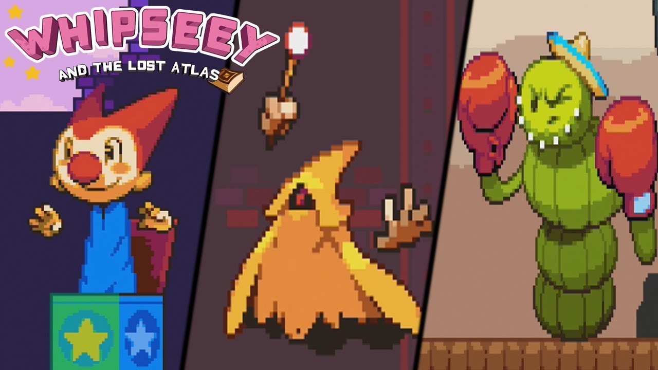 Whipseey and the Lost Atlas // All Bosses