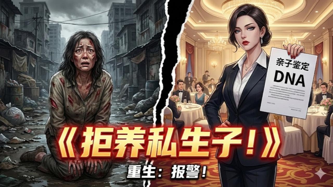 重生复仇：妹妹逼我养私生子？我反手报警，一张亲子鉴定让她全家崩溃！