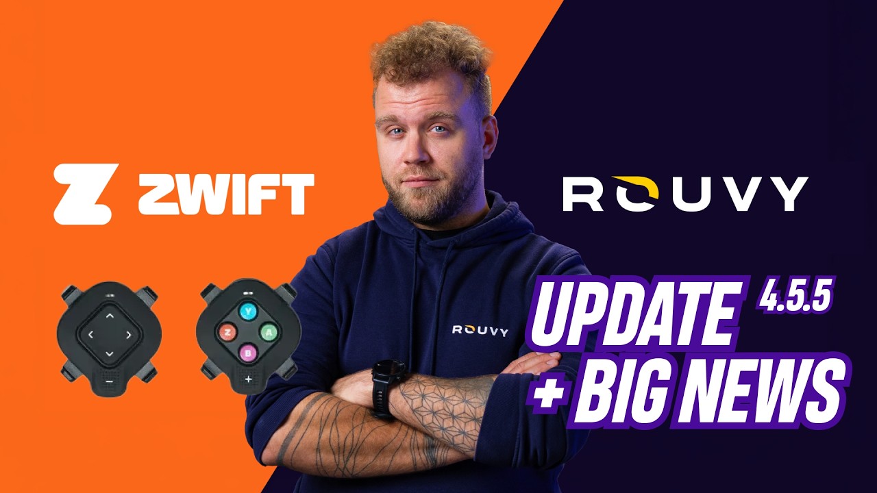ROUVY GOT ACQUIRED BY ZWIFT | ROUVY Update 4.5.5