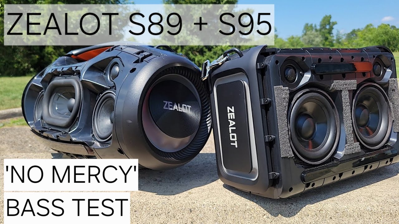 ZEALOT S89+S95 TWS DUAL EXTREME BASS TEST 