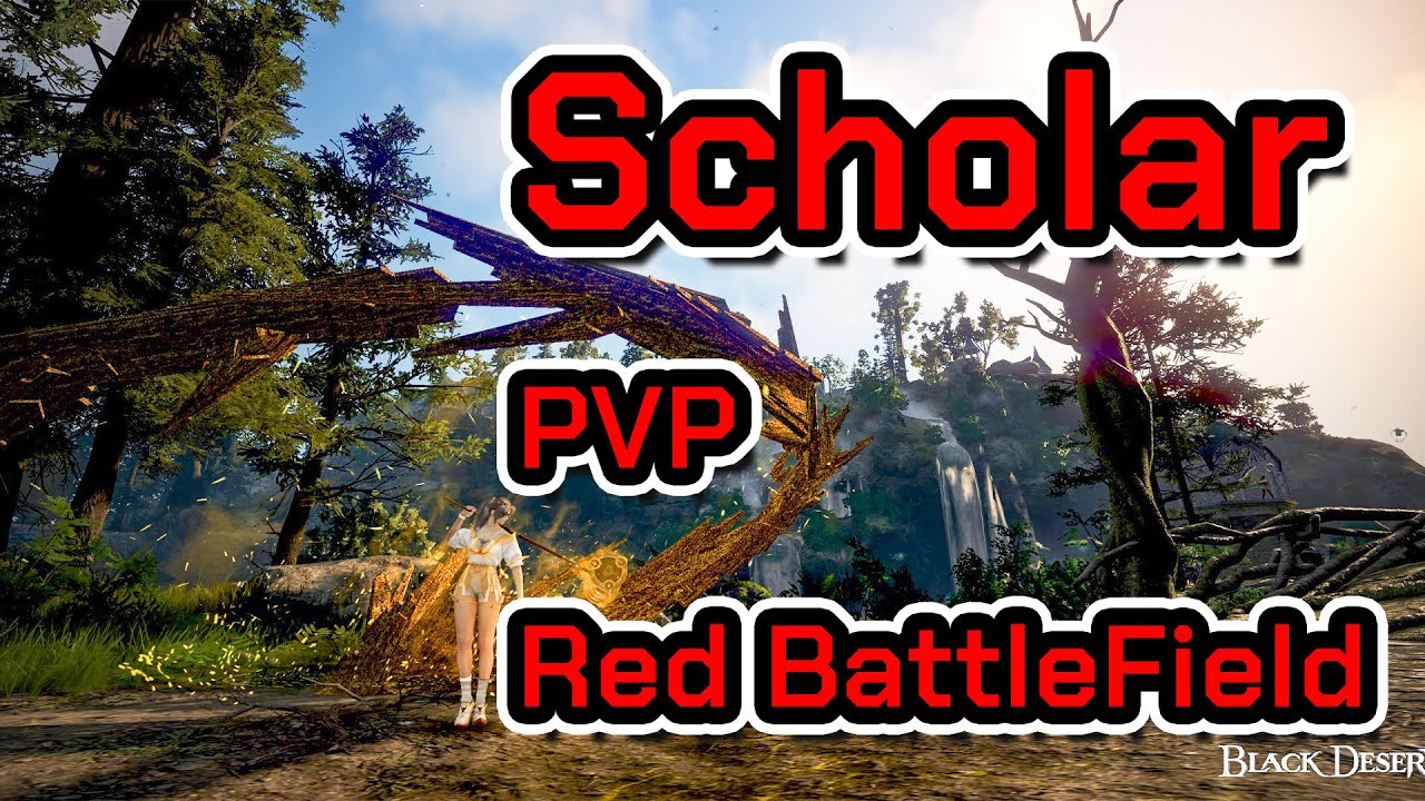 Scholar PVP - Red BattleField - Black Desert