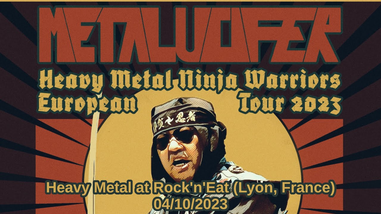 Metalucifer (JP) - Live in Lyon (04/10/2023)