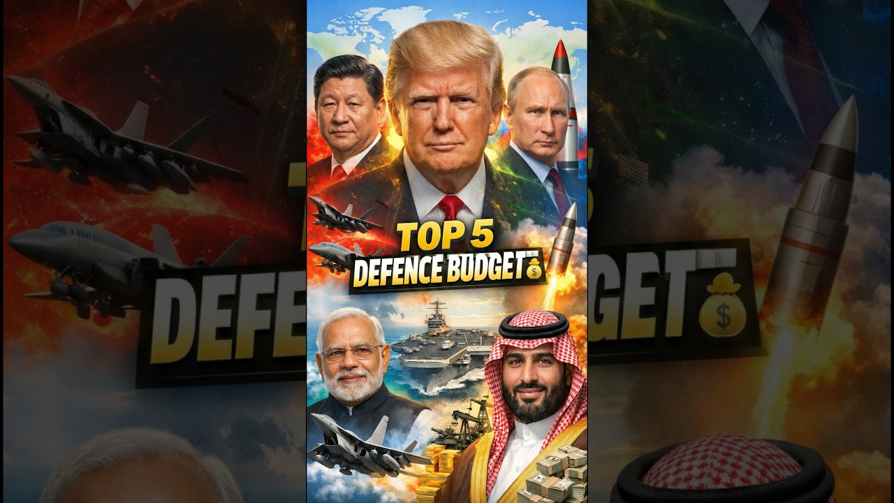 Top 5 Countries With Highest Defence Budget in 2026 😱