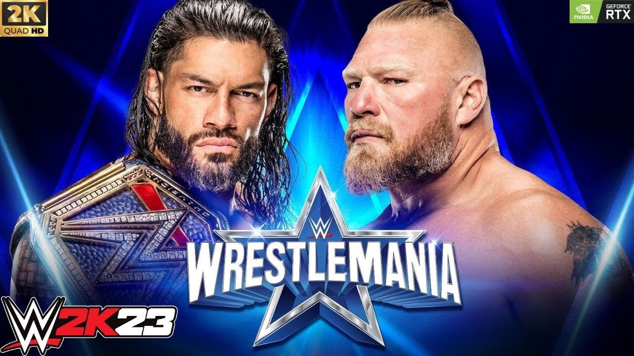 WWE 2K23 | Brock Lesnar vs. Roman Reigns (ULTRA GRAPHICS  HD 60fps )