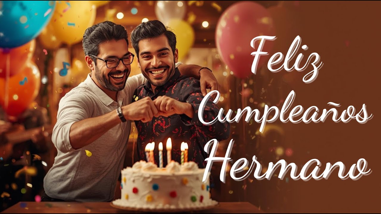 🎺 Canción de Cumpleaños para mi Hermano