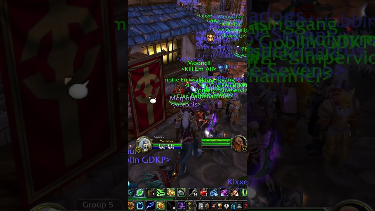 ⚡️Classic Era servers on a Friday night 7/19/24⚡️