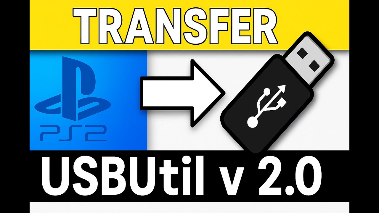 USBUtil v2.0 – Transfer PS2 Games to USB/HDD Easily