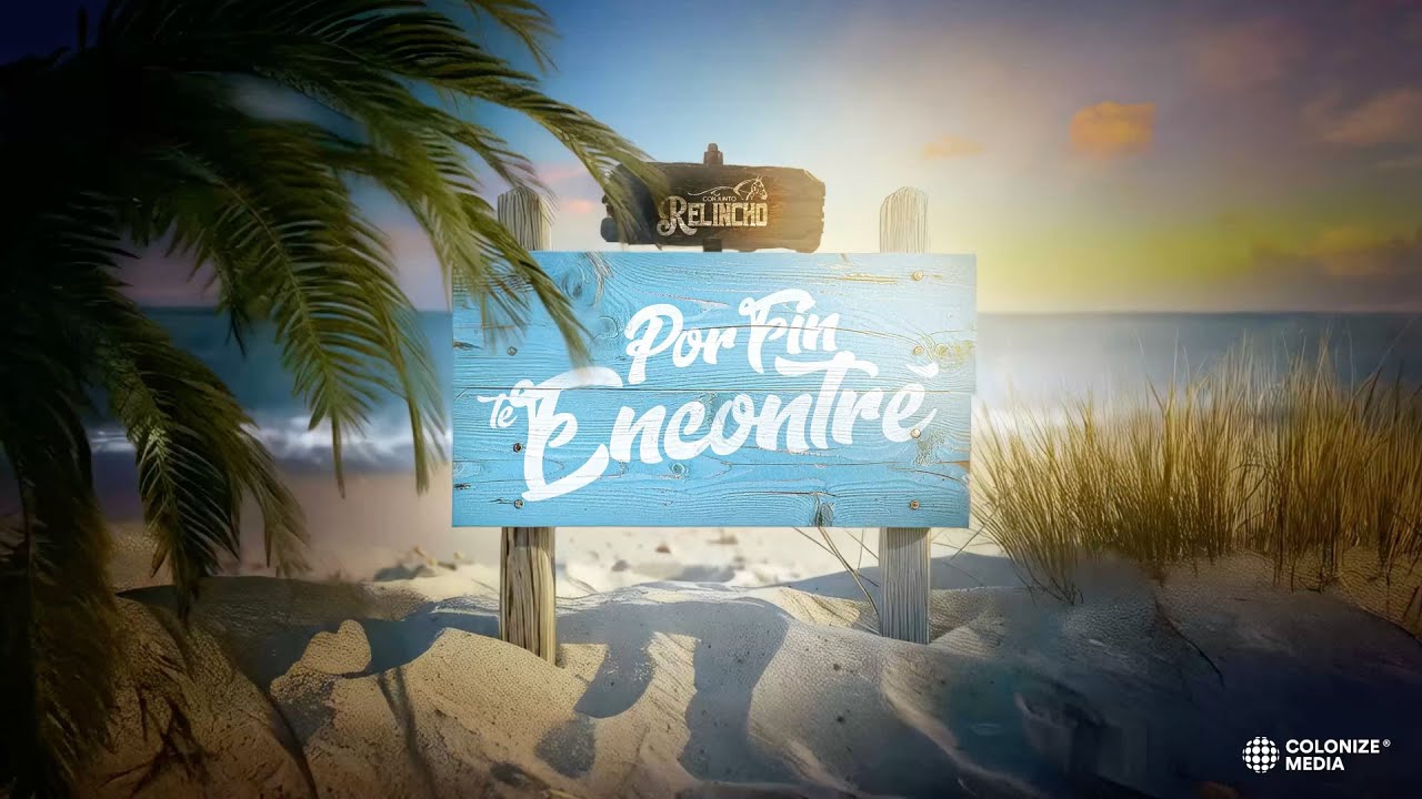Conjunto Relincho - Por Fin Te Encontré (Lyric Video)