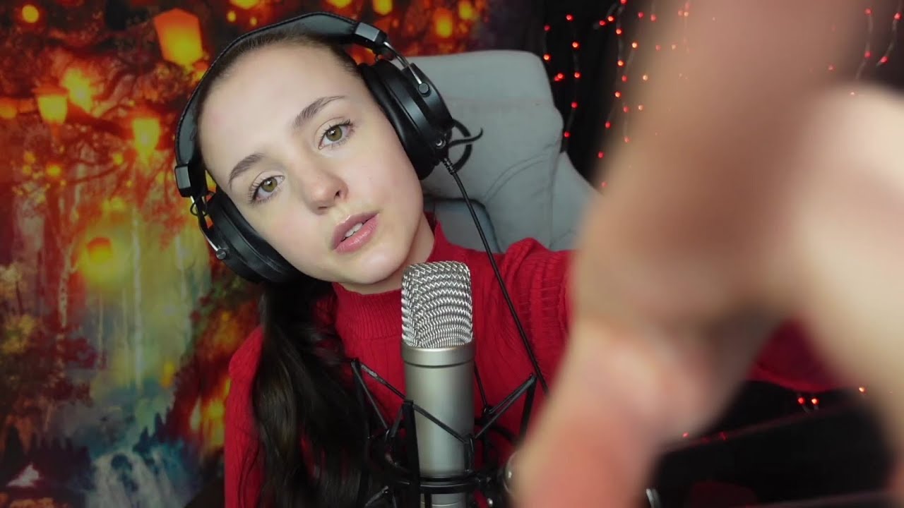 ASMR - Lens touching and soft whispers - I will relax you