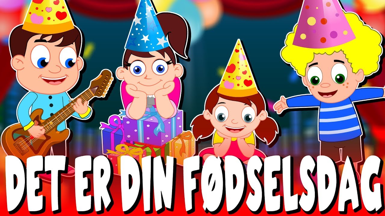 Fødselsdagssang  |  | Danske Børnesange