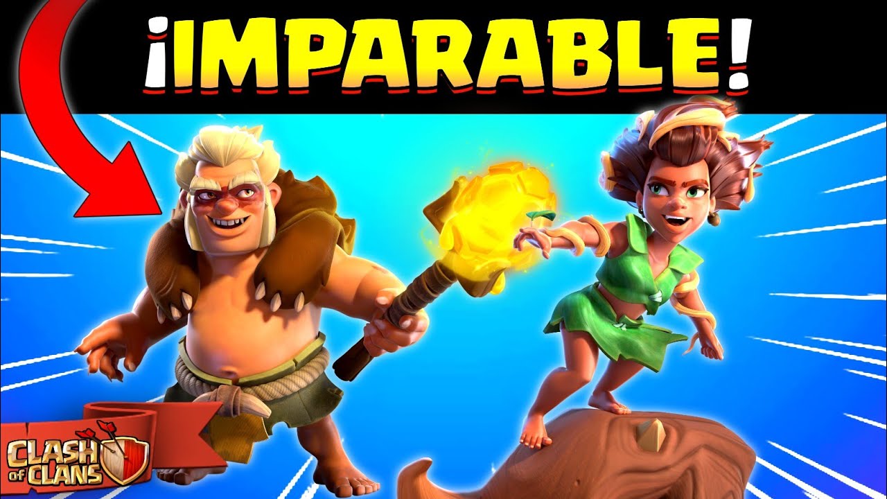 Ejército ( DRUIDA + DRUIDA Salvaje ) Nuevo Mejor ataque CLASH OF CLANS | Como atacar en TH15 y Th16